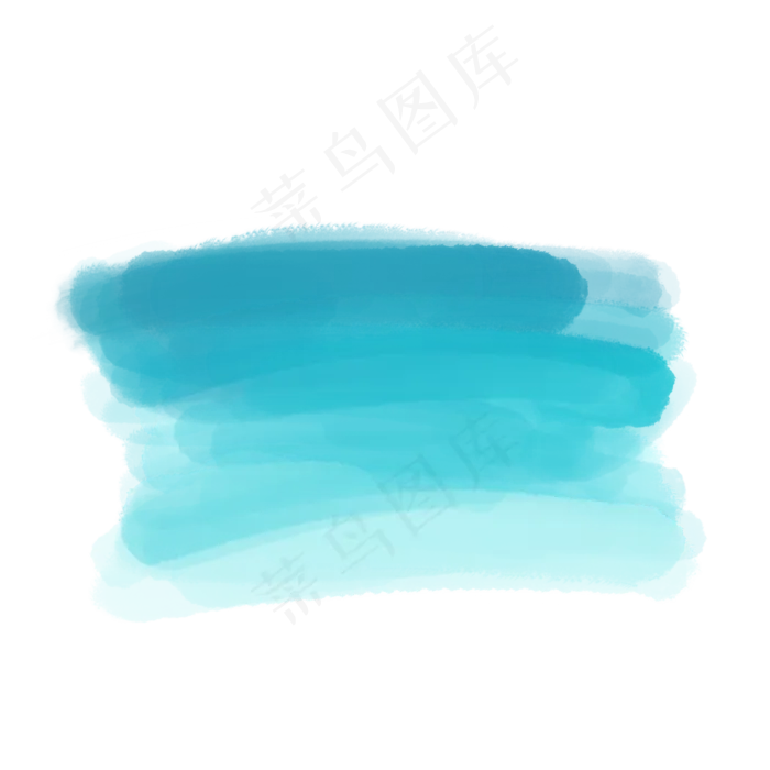 蓝色水彩墨迹(2048*2048px 72 dpi )psd模版下载