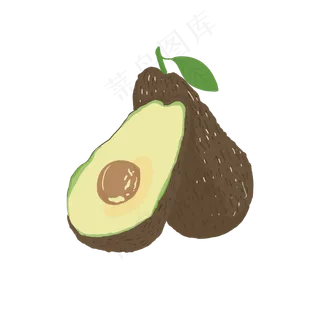 水果牛油果小吃