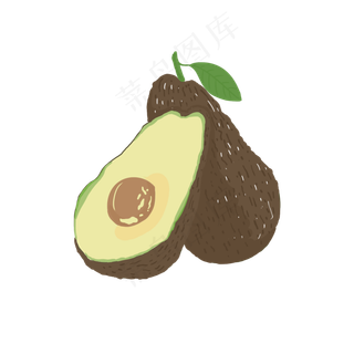 水果牛油果小吃