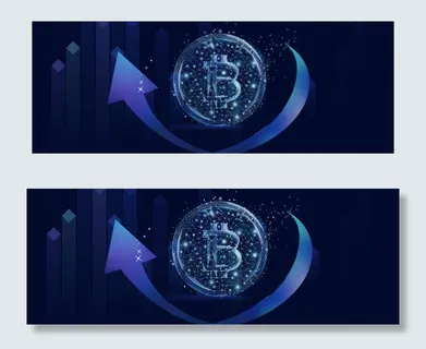 蓝色区块链科技宣传banner 蓝色区块链科技宣传banner