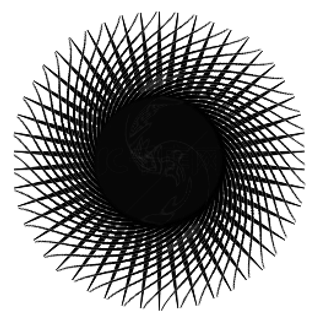 超绚放射圆矢量图