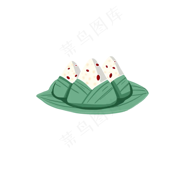 端午节粽子PNG素材(2000X2000(DPI:300))psd模版下载
