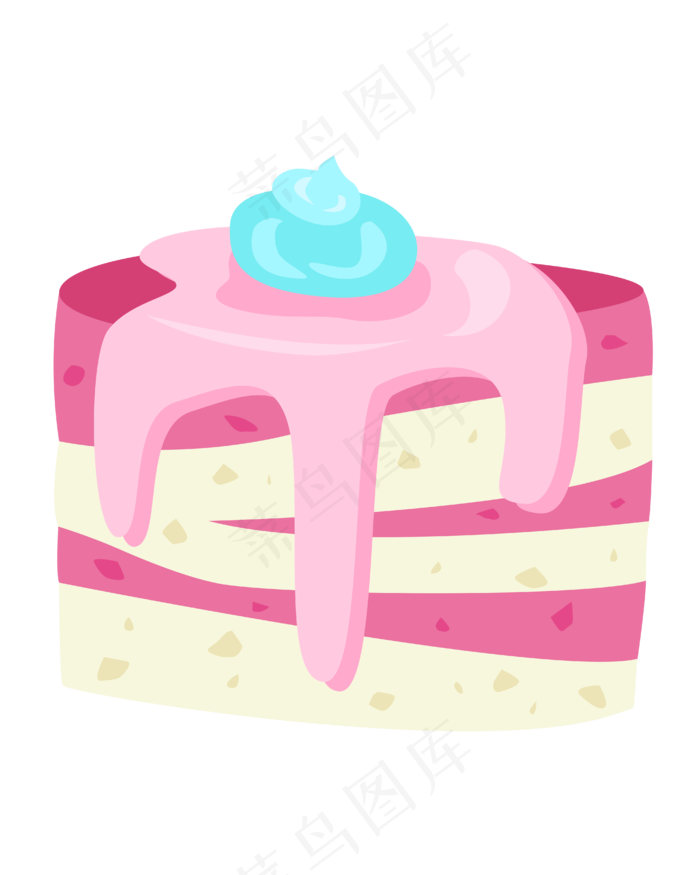 卡通手绘甜品甜点美食