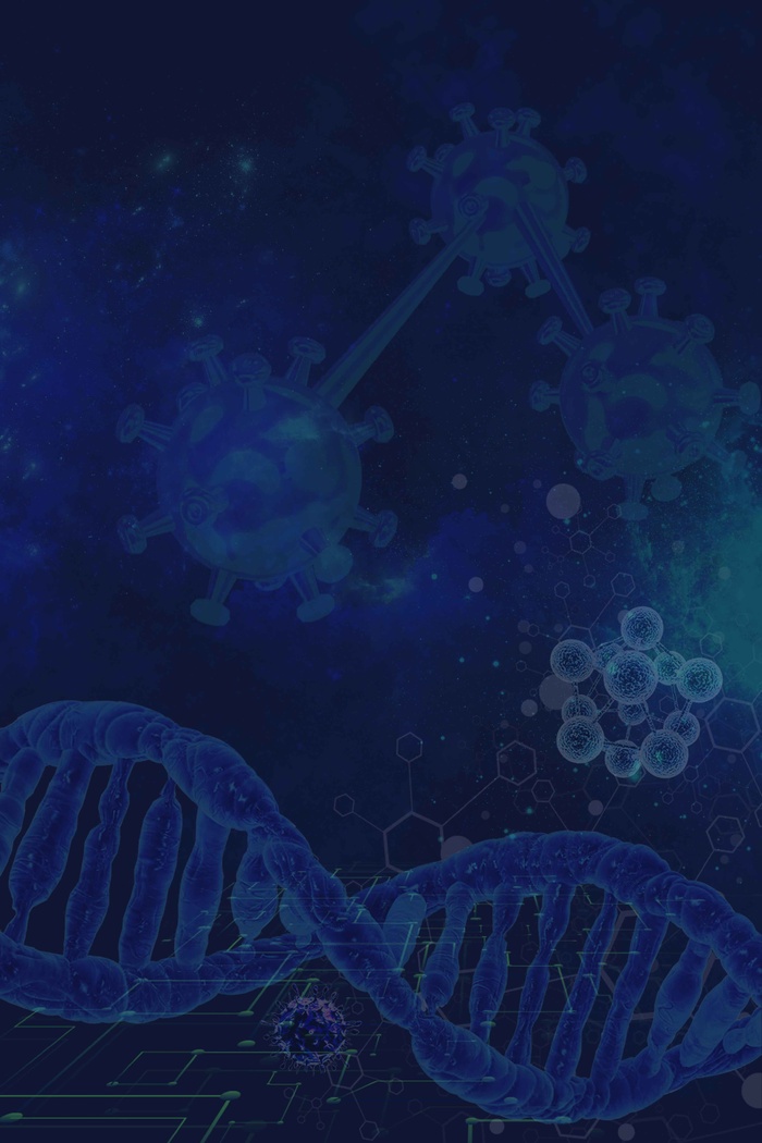 科技感医学技术背景