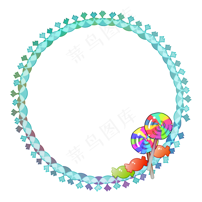 可爱童趣边框MPG素材