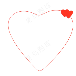 线性桃心过情人节