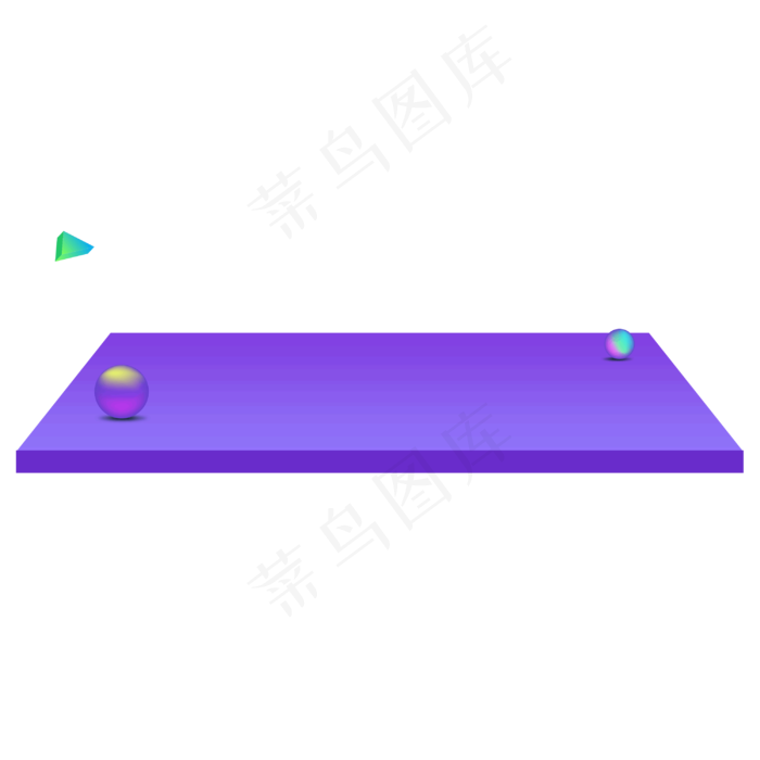 渐变炫彩舞台促销