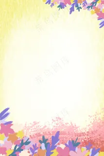 妇女节粉色手绘psd分层banner