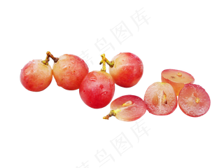 切开的提子,免抠元素