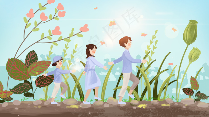 六月你好开心出游(2880X1620(DPI:300))psd模版下载