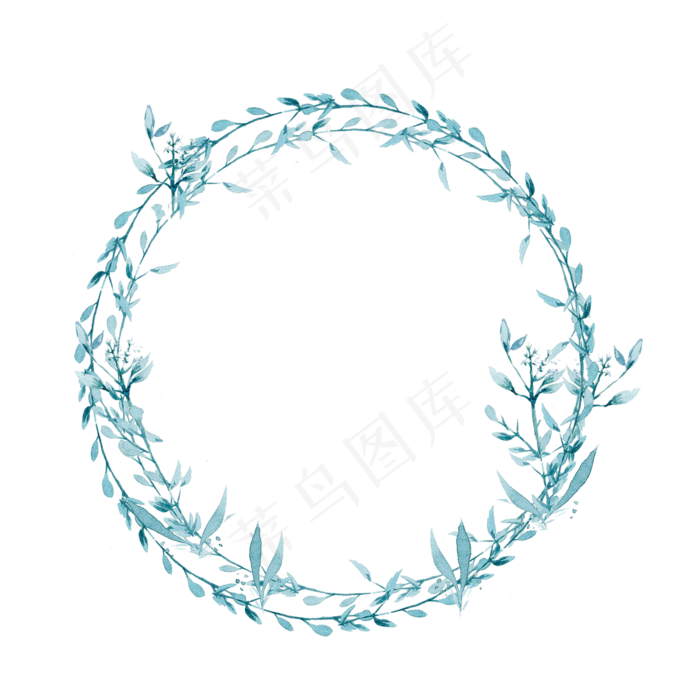 绿叶枝藤装饰边框