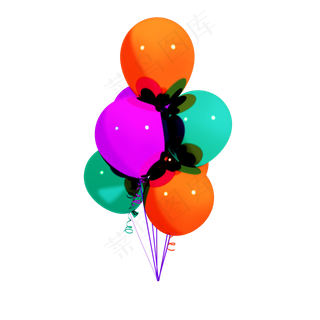 仿真气球png图