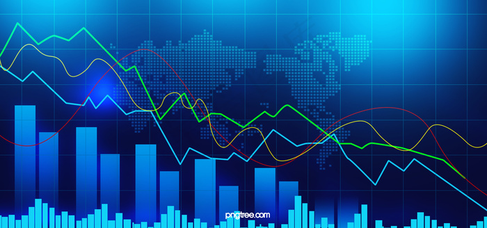 蓝色科技感创意质感背景