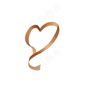 金色丝带节日通用词PNG,免抠元素