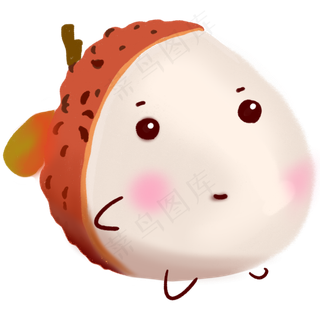 维生素荔枝圆形绿色