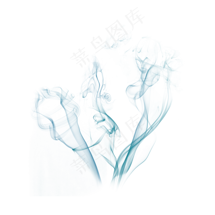 彩色烟雾青烟蒸腾免抠团雾蒸汽(2000*2000px 300 dpi )psd模版下载