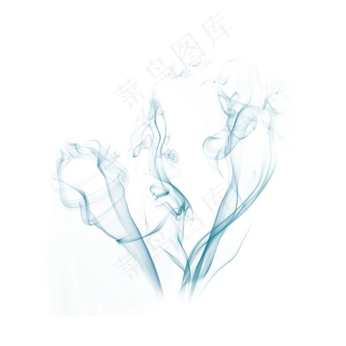 彩色烟雾青烟蒸腾免抠团雾蒸汽(2000*2000px 300 dpi )psd模版下载