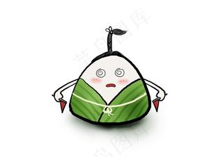 端午可爱的Q版粽子