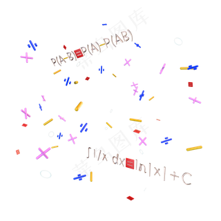 数学几何符号电商c4d