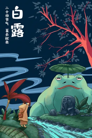 夏去秋来 迎霜白露