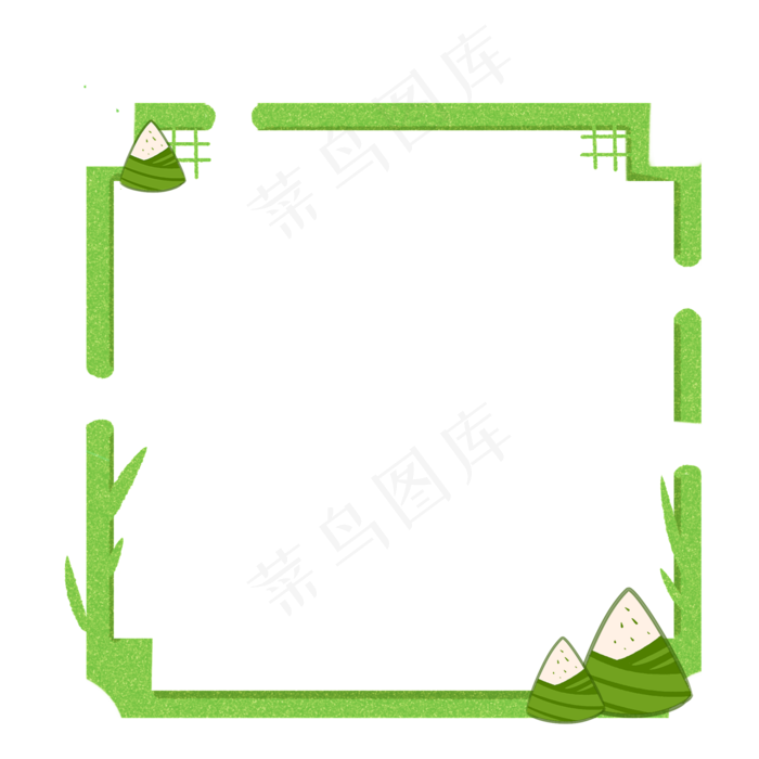 端午节放假通知边框(2000X2000(DPI:299))psd模版下载