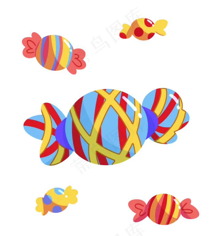 儿童节甜甜糖果小吃(2150X2362(DPI:299))psd模版下载