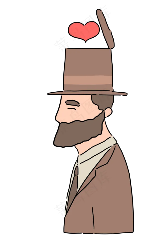 父亲节表达爱心(2000X3000(DPI:300))psd模版下载