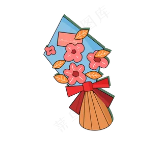 妇女节快乐3.8花朵花束鲜花贺