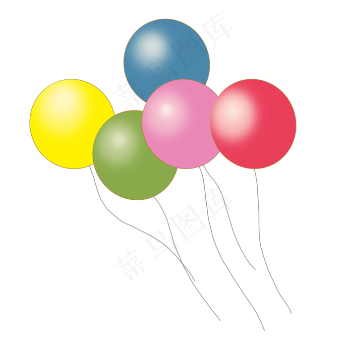 儿童节之彩色气球