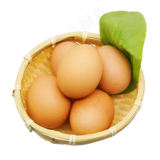 黄色椭圆鸡蛋