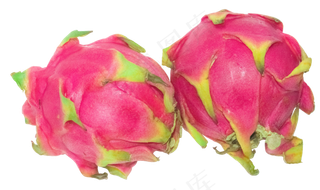 新鲜红色火龙果