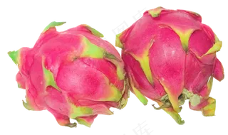 新鲜红色火龙果