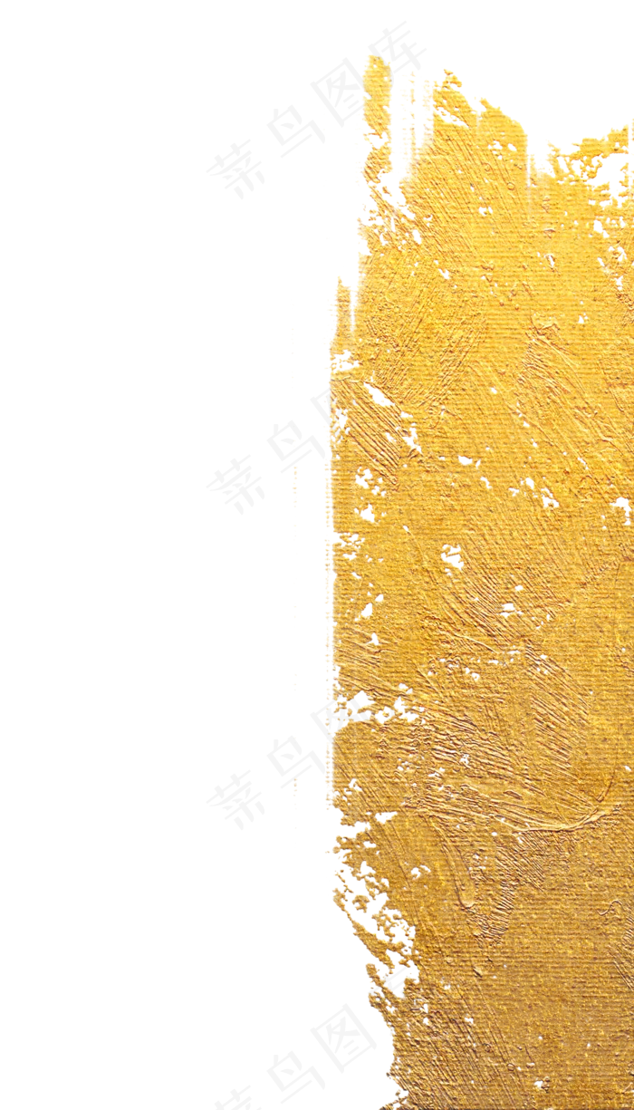 黄金金箔装饰边框油漆,免抠元素(2000*3500px 300 dpi )psd模版下载