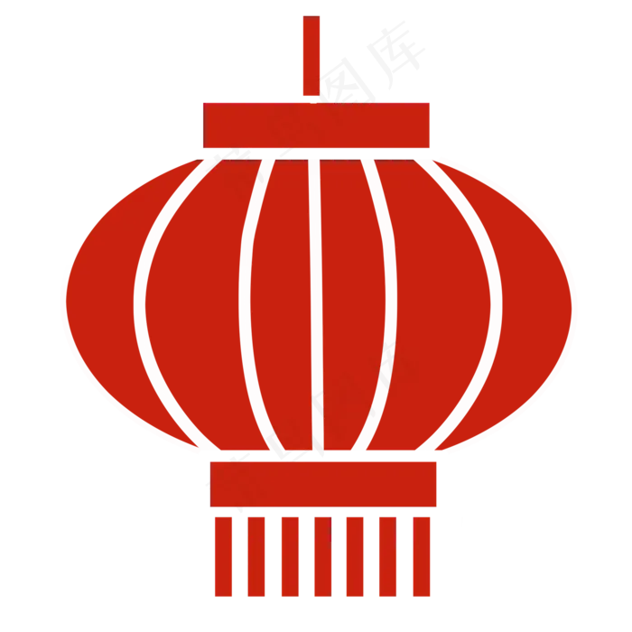 灯笼节日素材春节剪影,免抠元素(2000X2000(DPI:299))psd模版下载