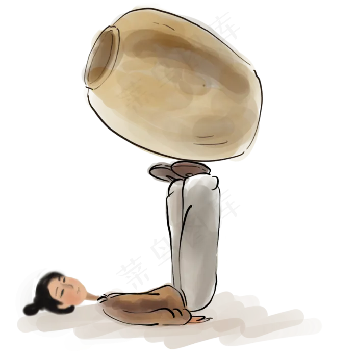 古代街头杂技人物,免抠元素(2000*2000px 300 dpi )psd模版下载