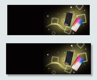黑色科技感iPhone8上市banner