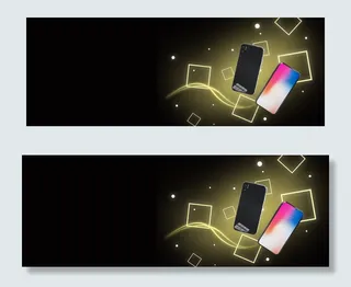黑色科技感iPhone8上市banner