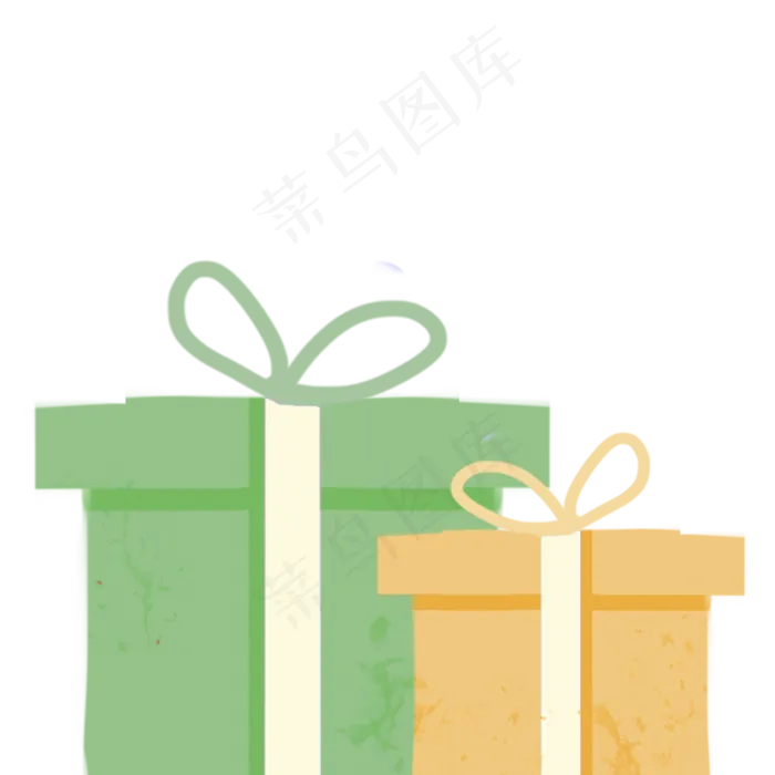 卡通一堆礼盒,免抠元素(1500*1500px 300 dpi )psd模版下载