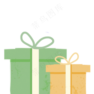 卡通一堆礼盒,免抠元素