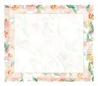 柔色可爱淡粉色碎花底纹方形矢量