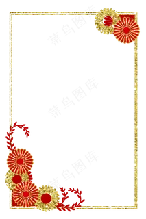 新年2020鼠年边框,免抠元素