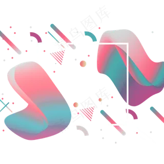 618彩色流体渐变618炫彩流