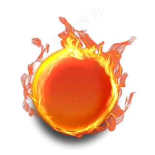 火圈电商装饰,免抠元素