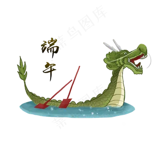 传统佳节端午赛龙舟素材