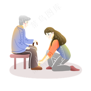 父亲节系鞋带素材