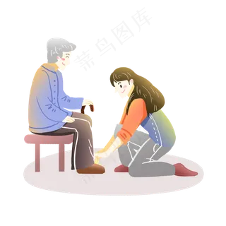 父亲节系鞋带素材