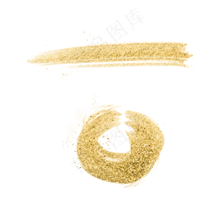金粉金色闪粉(2000X2000(DPI:300))psd模版下载