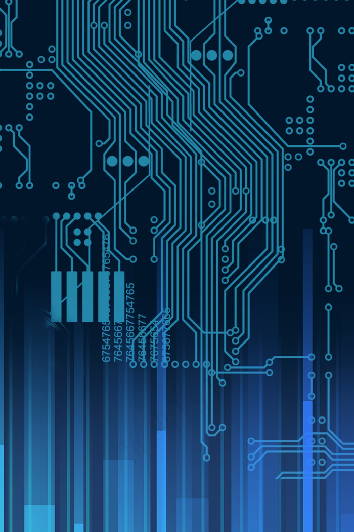 互联网科技区块链海报