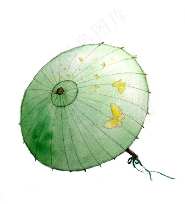 乐色朦胧油纸伞中国风蝶PNG,免抠元素(648X714(DPI:72))psd模版下载