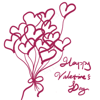 七夕情人节创意爱心花束